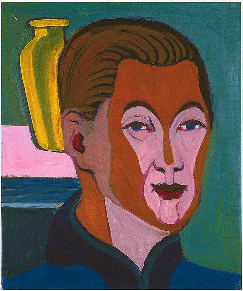Head of the painter, Ernst Ludwig Kirchner